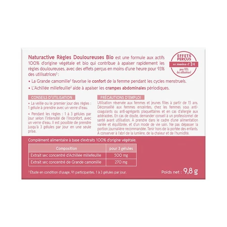 Naturactive Bio Pijnperiodes 30 capsules
