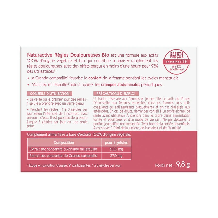 Naturactive Bio Pijnperiodes 30 capsules
