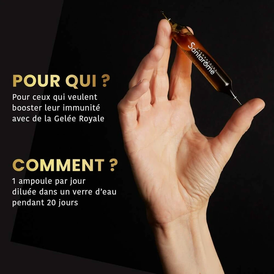 Santarome Gelée Royale 2000mg Bio Manuka Honig 20 Knollen