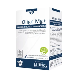 Effinov Nutrition Mg+ Spurenelemente und Magnesium 14 Sticks