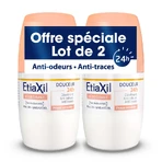Etiaxil Deodorant Roll-on Delicacy without aluminum 48h Sensitive Skin 2x50ml