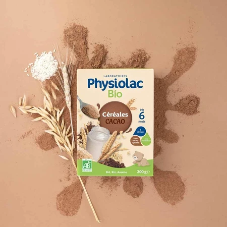 Physiolac Granen Cacao Des 6 Mois Bio 200g