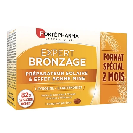 Forté Pharma Expert Bronzage Zon Voorbereidingsprogramma 56 tabletten