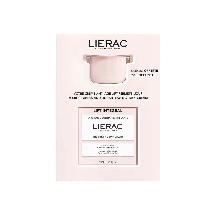 Lierac Lift Integral Ujędrniający krem na dzień + zestaw uzupełniający 100 ml ofert: ceny i cechy