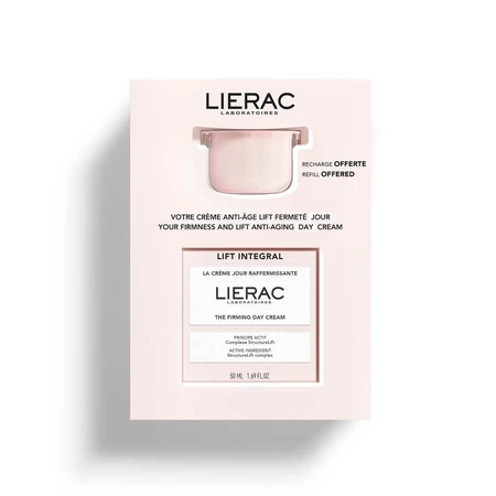 Lierac Lift Integral Ujędrniający krem na dzień + zestaw uzupełniający 100 ml ofert: ceny i cechy
