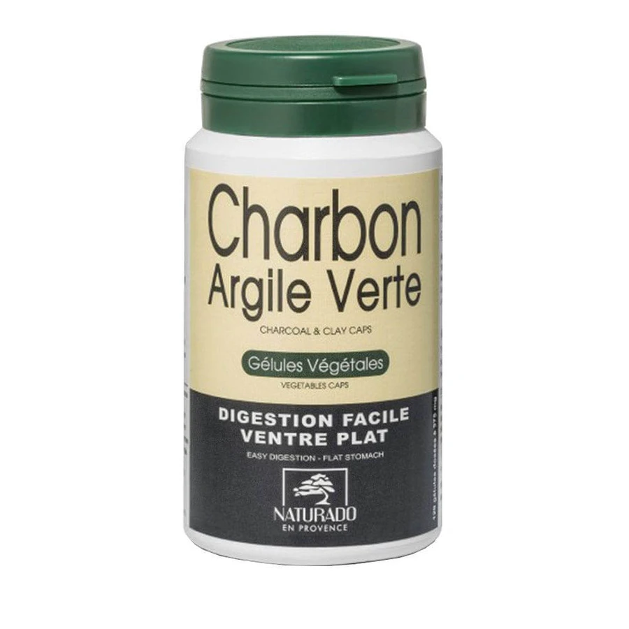 Naturado Carbone e argilla verde 120 geluli