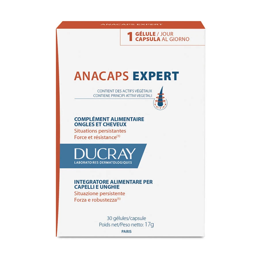 Ducray Anacaps Expert Caída crónica del cabello 30 cápsulas