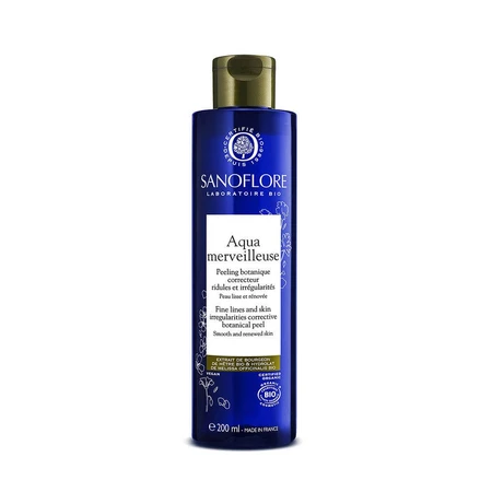 Sanoflore Merveilleuse Peel corrector de arrugas e irregularidades Botaniste Agua Bio 200 ml