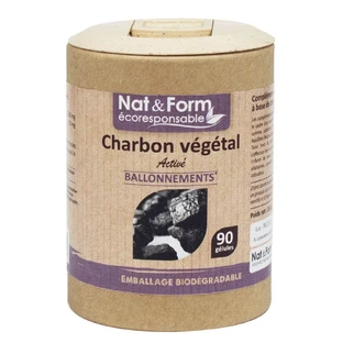 Nat&Form Nat&Form Vegetable Charcoal 90 Gelule
