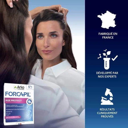 Arkopharma Forcapil Age Protect Blond en mat haar 90 tabletten