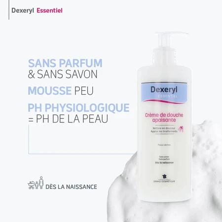 Dexeryl Reinigingscrème Droge of atopische huid Essentiel 500ml