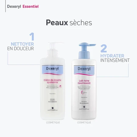 Dexeryl Reinigingscrème Droge of atopische huid Essentiel 500ml