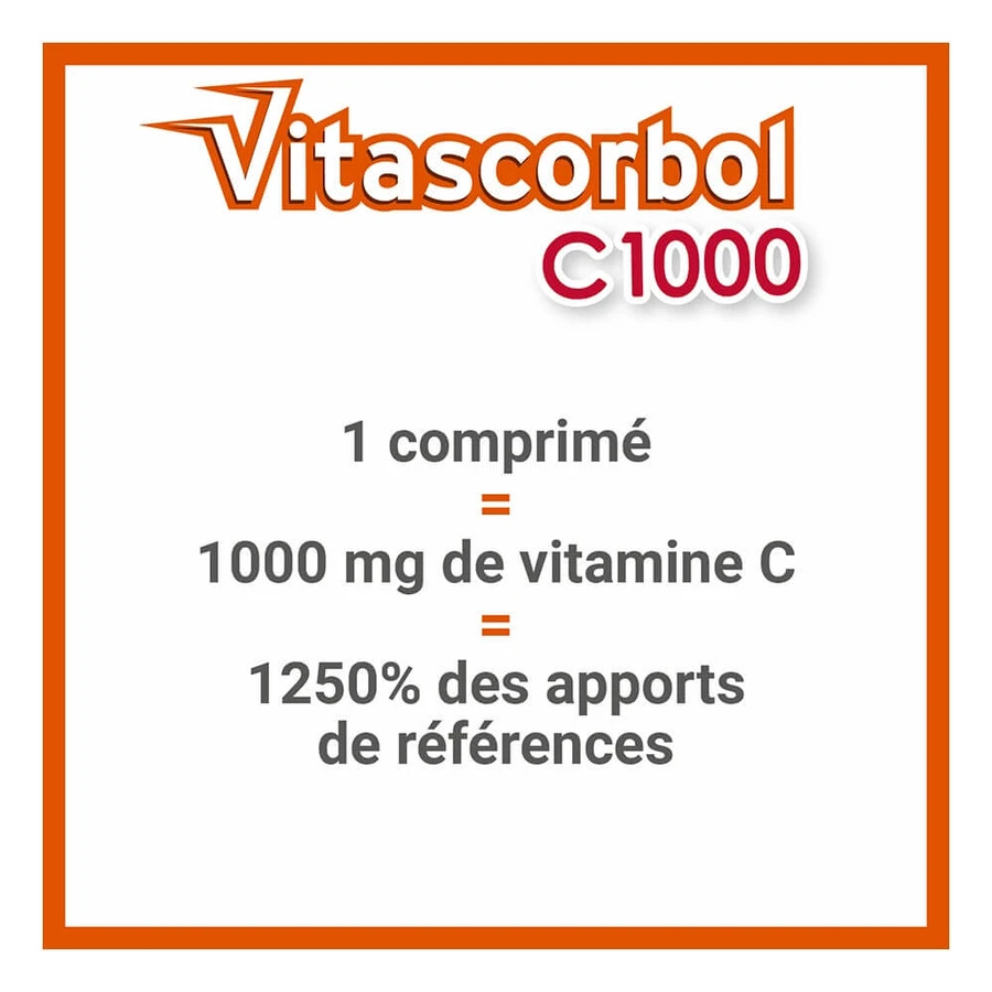 Vitascorbol Vitamine C1000 20 Brausetabletten
