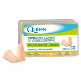 Protectores auditivos Quies Comfort Foam en color piel 3 pares