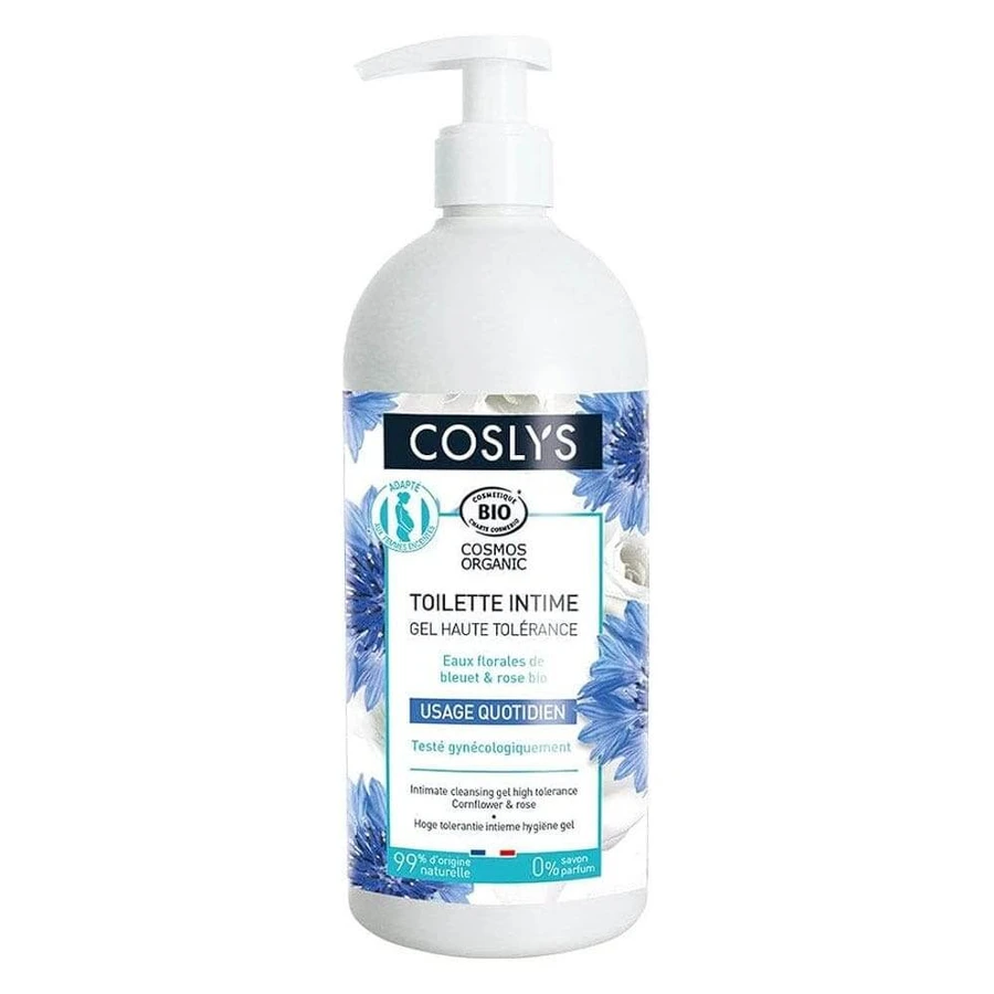 Coslys Organiczna woda do higieny intymnej z chabrem i różą 450ml: ceny i cechy