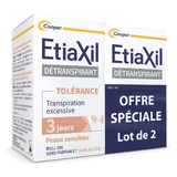 Etiaxil Detraspirant Deodorant roll-on Excessive Sweat Tolerance Sensitive Skin 2x15ml