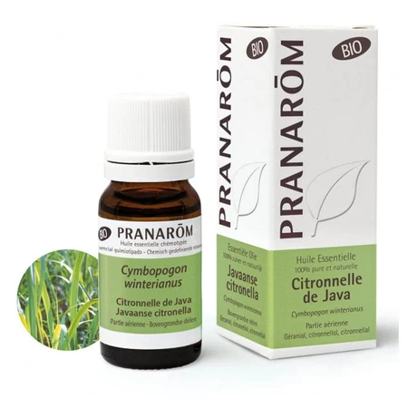 Pranarôm Ätherische Öle Bio Java Zitronengras Ätherisches Öl 10 ml
