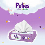 Pufies Baby Art Fresh lingettes humides, +0mois, 64 pièces, Ficosota Sintez