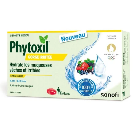 Phytoxil Sugar-free Irritated Throat From 6 years 16 tablets