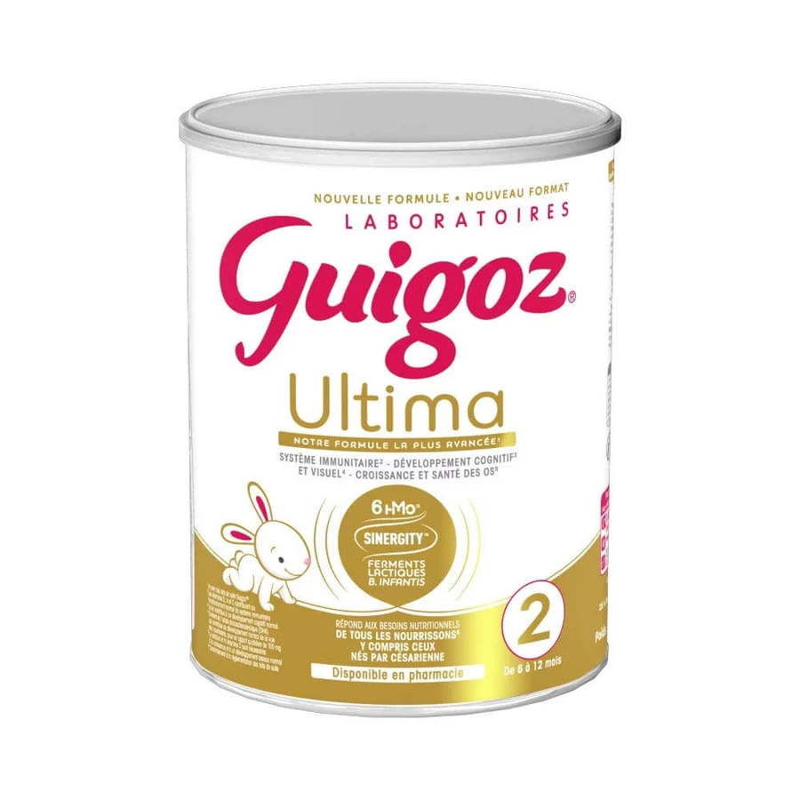Guigoz Ultima Lait En Poudre 2 De 6 À 12 Mois 780g