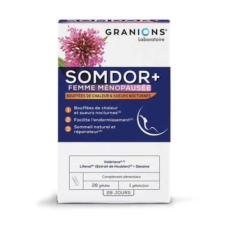 Granions Somdor+ Menopauze Vrouwen 28 Gels
