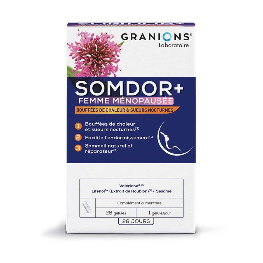 Granions Somdor+ Menopauze Vrouwen 28 Gels