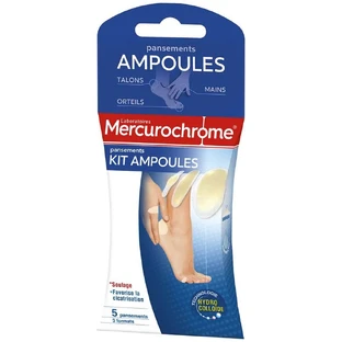 Mercurochrome Ampoule dressing kit 3 packs of 5 Dressings