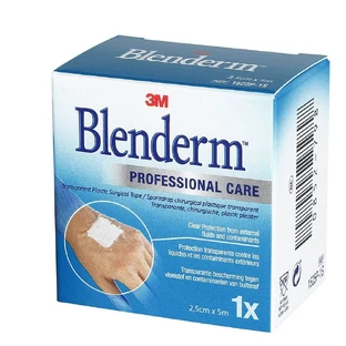 3M Blenderm Plasture chirurgical din plastic Transparent 2,5cmx5m