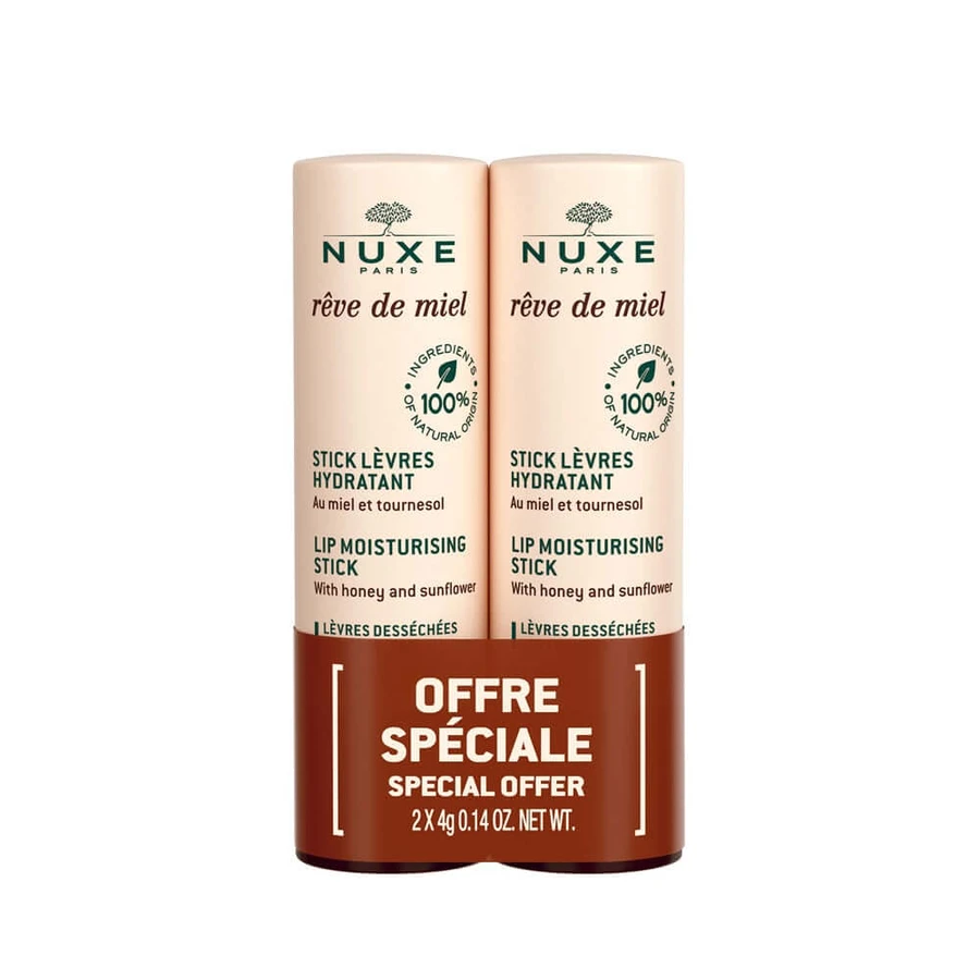 Nuxe Reve De Miel Hydraterende Lip Stick 2x4g