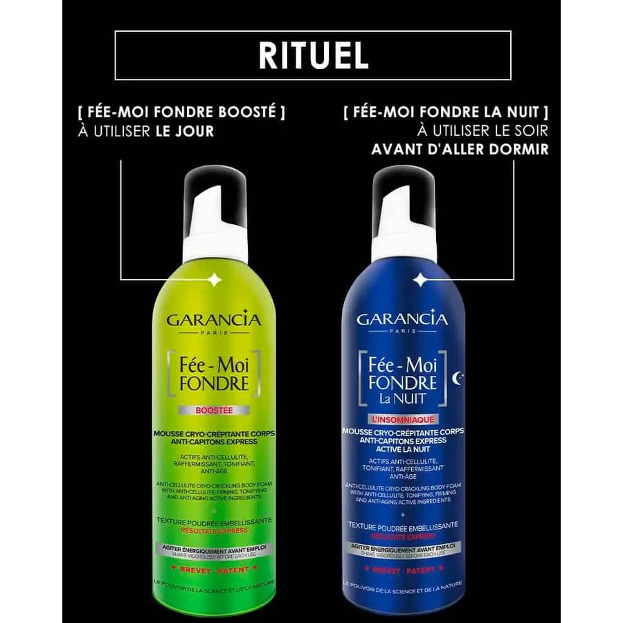 Garancia Fée-Moi Fondre afslankend nachtschuim, 400 ml