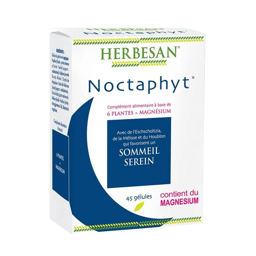 Herbesan Noctaphyt Sueño Tranquilo 45 Cápsulas