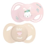 Luc Et Lea Anatomical Soothers Extra From 0 to 6 months x2