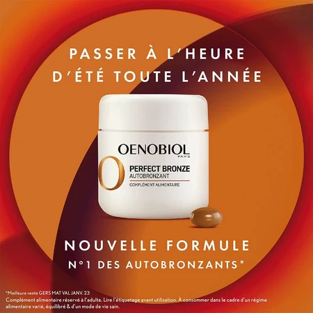 Oenobiol Perfect Bronze Selbstbräuner 30 Kapseln