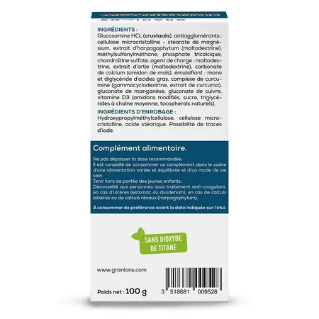 Granions Sterke chondrosteale gewrichten 120 tabletten