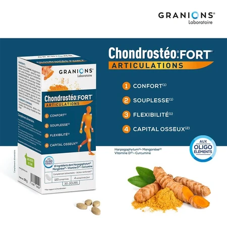 Granions Sterke chondrosteale gewrichten 120 tabletten