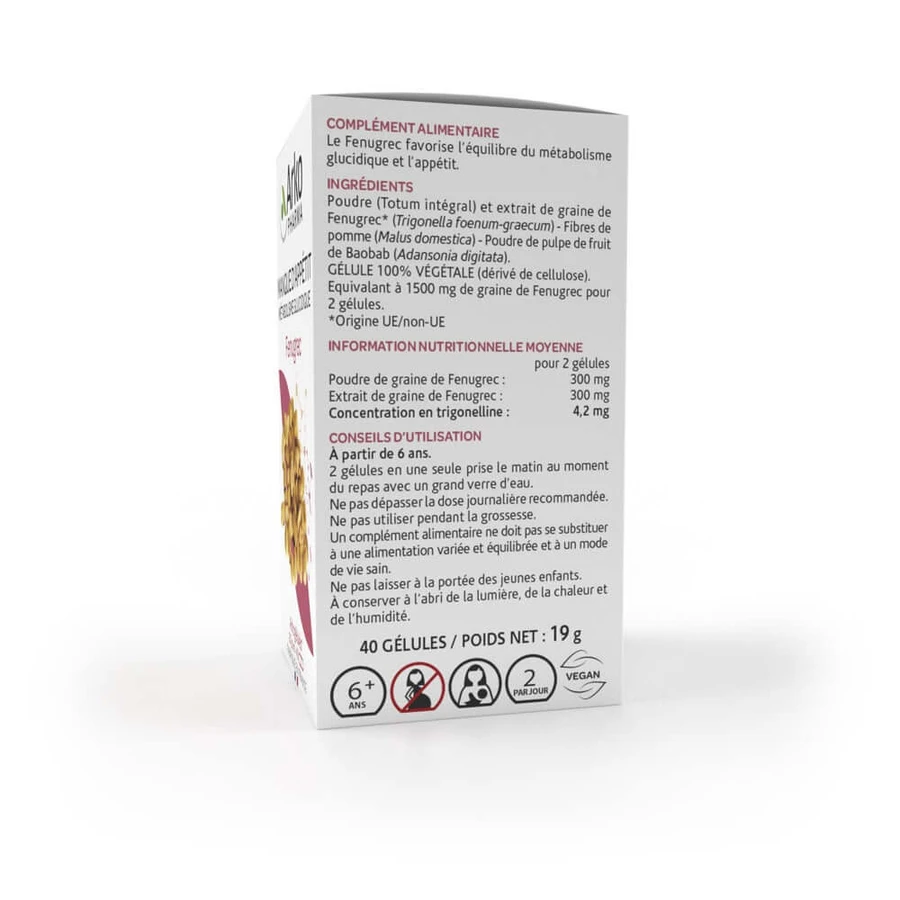 Arkopharma Arkocapsule Fenugreek 40 capsules