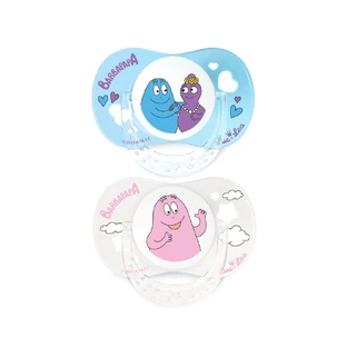 Luc Et Lea Barbapapa Sucette Anatomique 0 à 6 Mois x2