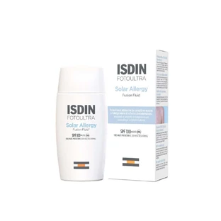 Isdin Solar Allergy Protection zonnebeschermingsvloeistof SPF100 preventie en verlichting van symptomen 50ml