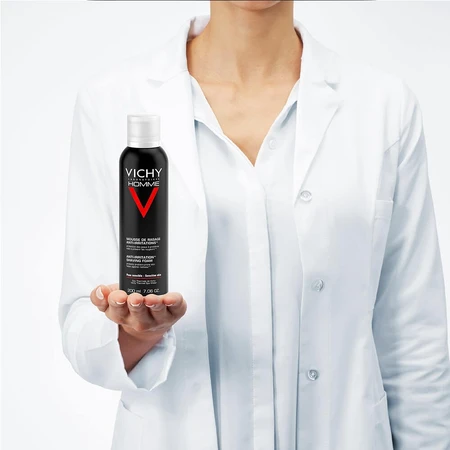 Vichy Rasierschaum für Männer Anti-Irritation Empfindliche Haut 200ml