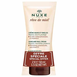 Nuxe Reve De Miel Hand- en Nagelcrème 2x50ml