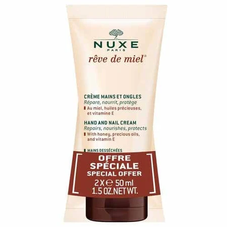 Nuxe Reve De Miel Hand- en Nagelcrème 2x50ml