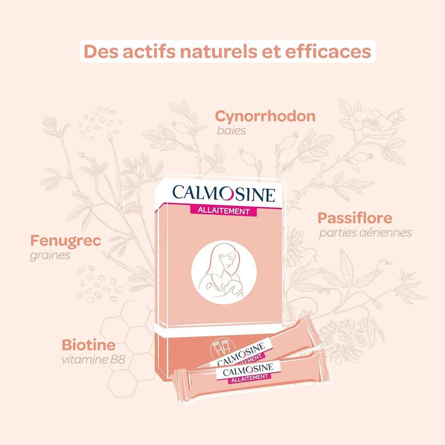 Calmosine Natürliche Stilllösung 10ml x 14 Sticks