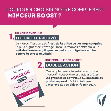 Vitavea Santé Boost Minceur Slimming 40 Capsules