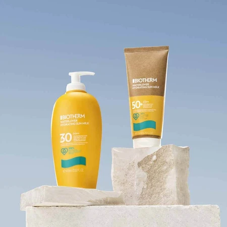 Biotherm WaterLover Sun Milk Spf50 + Bottle with dispenser 400ml