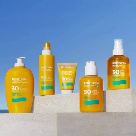 Biotherm WaterLover Sun Milk Spf50 + Bottle with dispenser 400ml