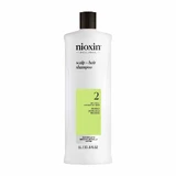 Nioxin System 2 Shampoo für natürlichen und fortgeschrittenen Haarausfall 1L
