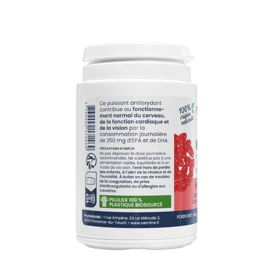 Oemine Krill Hart en Visie 80 Capsules