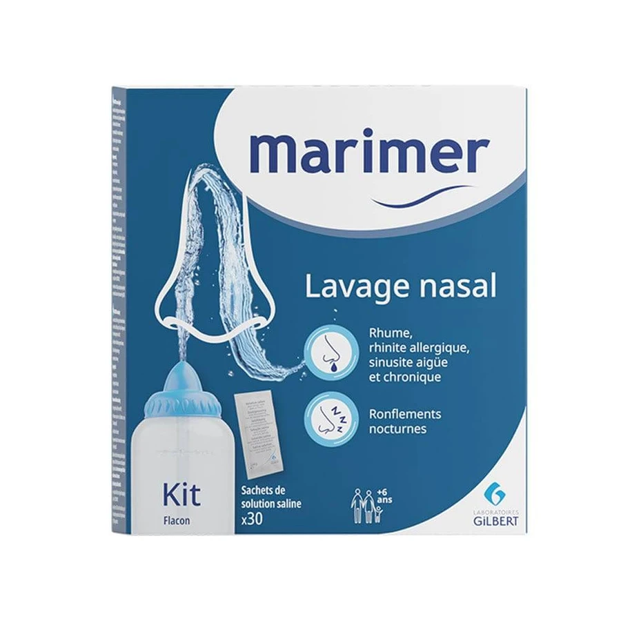 Marimer Neusreinigingsset 30 zakjes zoutoplossing