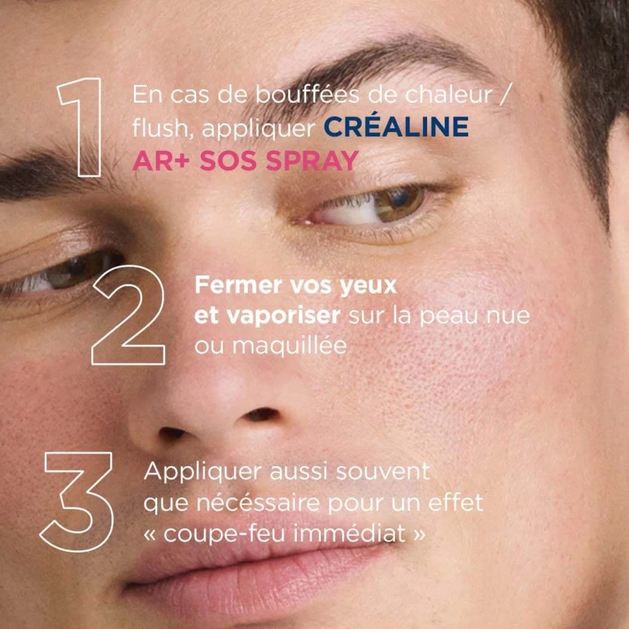 Bioderma Crealine AR+ Sos Spray Peaux Sensibles Réactives 70ml