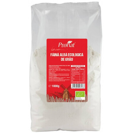 Biologisch wit tarwemeel, 1 kg, Pronat